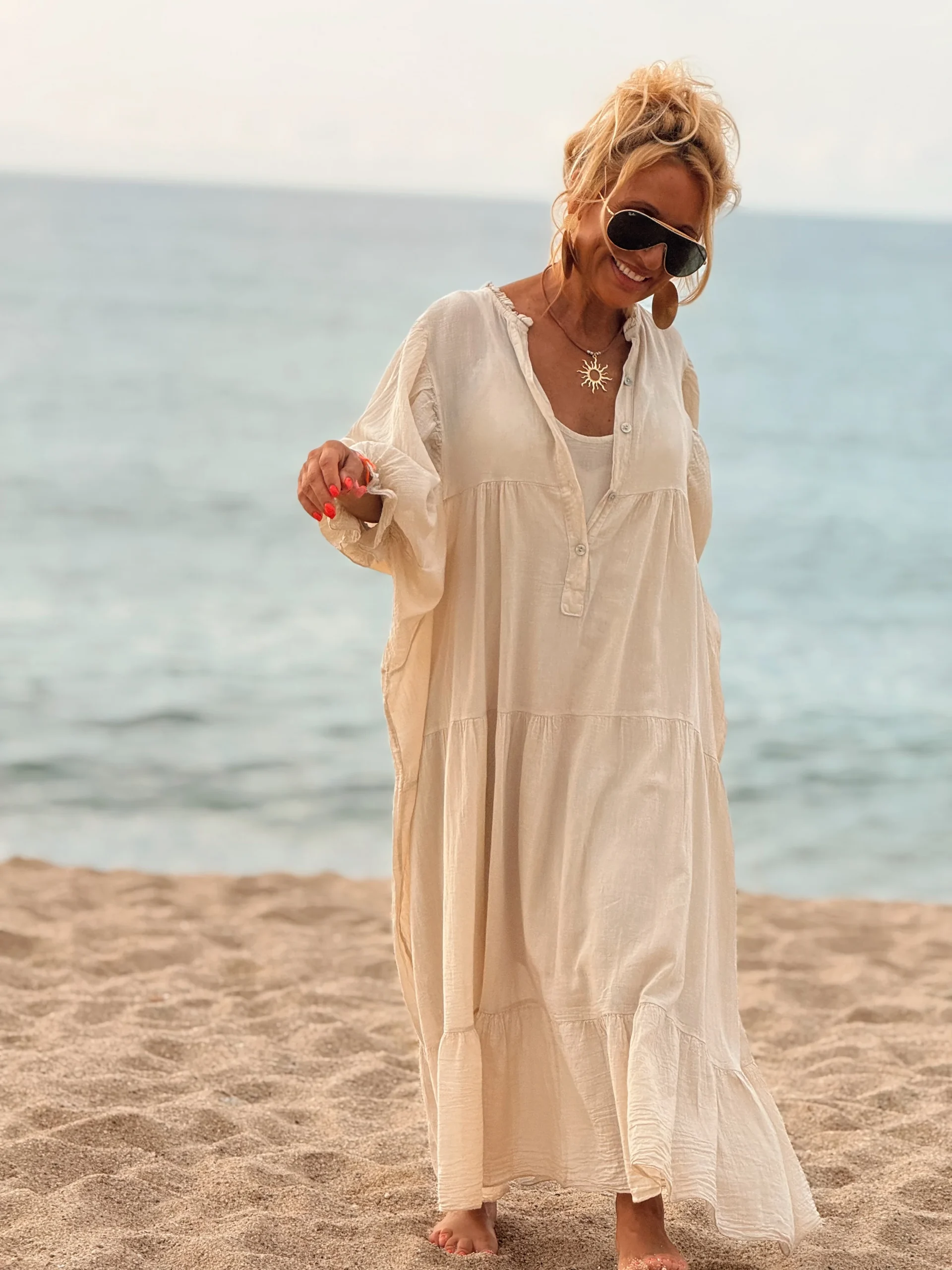 VESTIDO DOBLE CAEL MULTICOLOR - Imagen 6