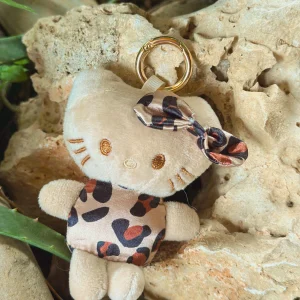 LLAVERO KITTY ANIMAL PRINT