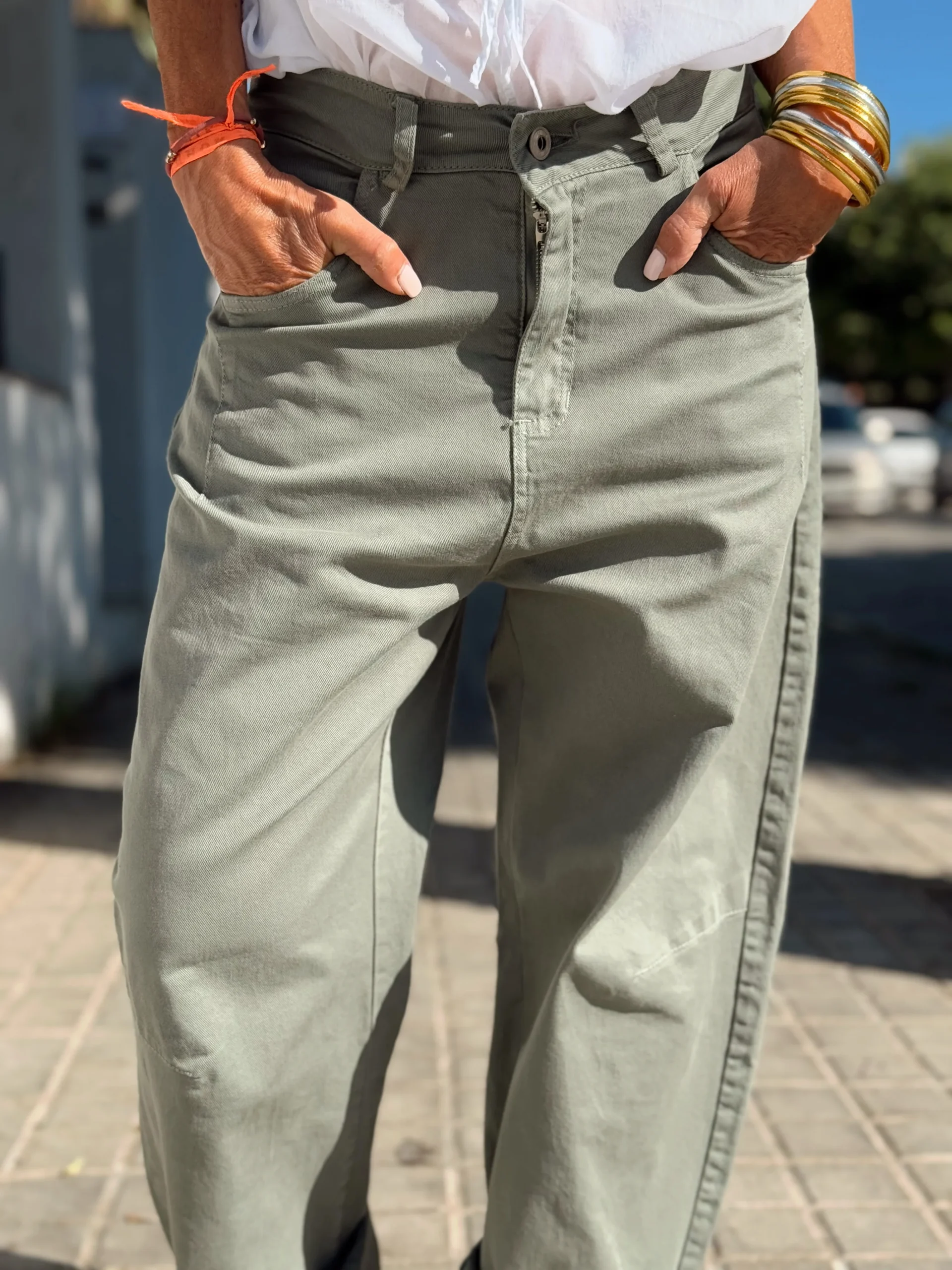 PANTALON TERESA KAKI - Imagen 9