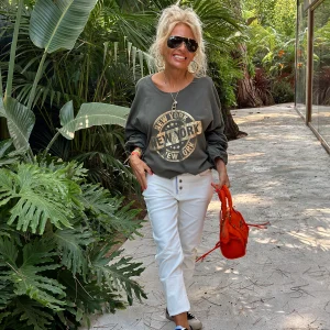 PANTALON POLIPIEL GABY MATE BLANCO