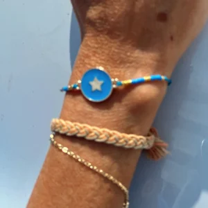 PULSERAS STAR AZUL INDIGO