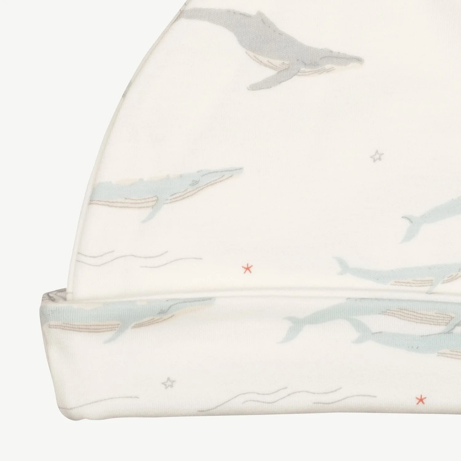 Gorro 'passing whales' eco white - Imagen 3