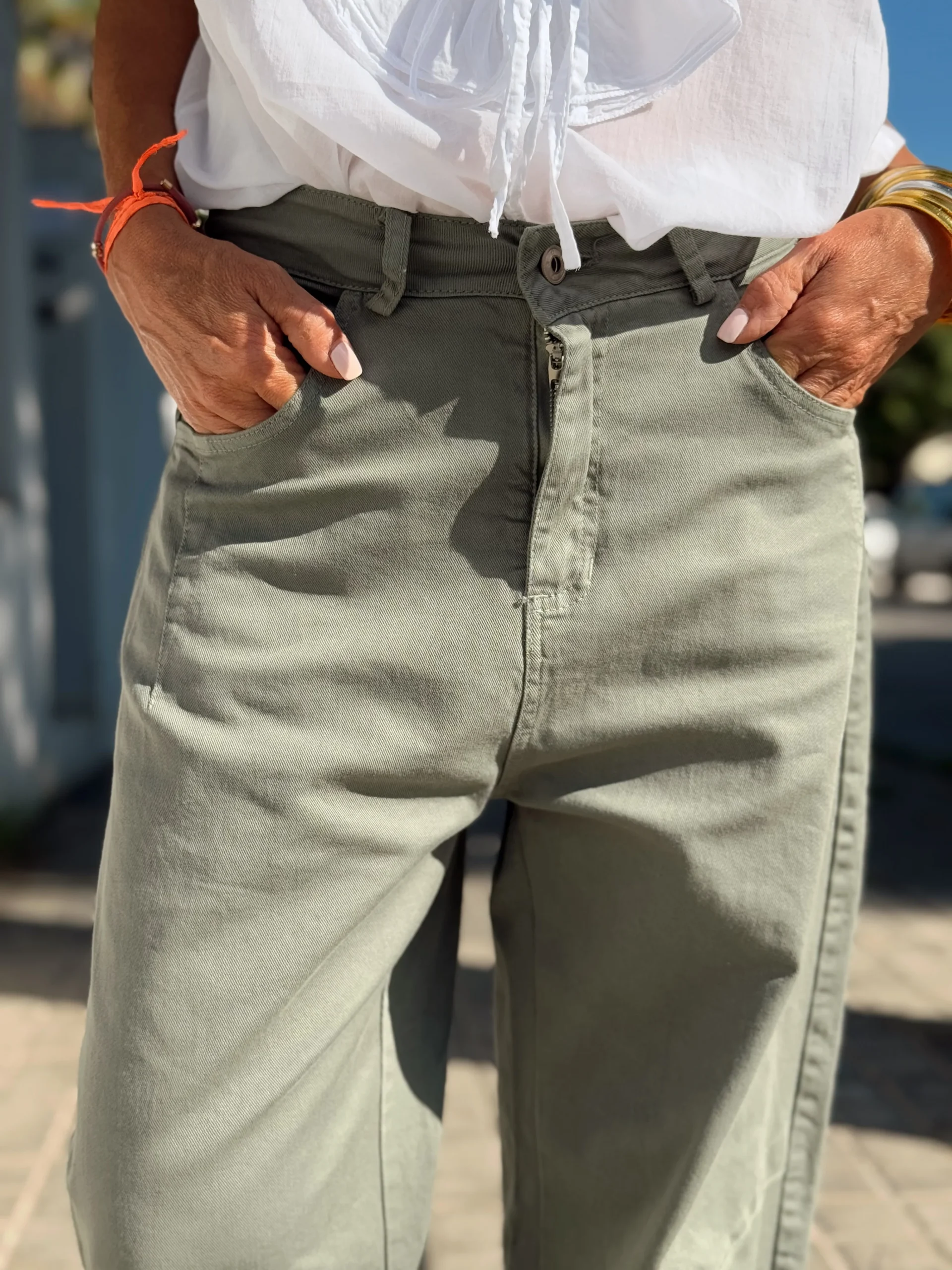 PANTALON TERESA KAKI - Imagen 5