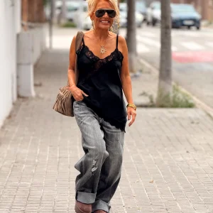 TOP LENCERO ASIMETRICO PAULINE MULTICOLOR