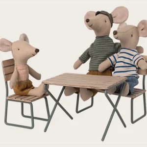 Set de muebles de jardín - ratoncitos
