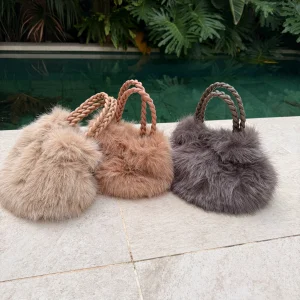 BOLSO PEQUEÑO PELO SINTÉTICO STOCKHOLM MULTICOLOR