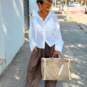 PANTALON OVERSIZE RAYAS MULTICOLOR