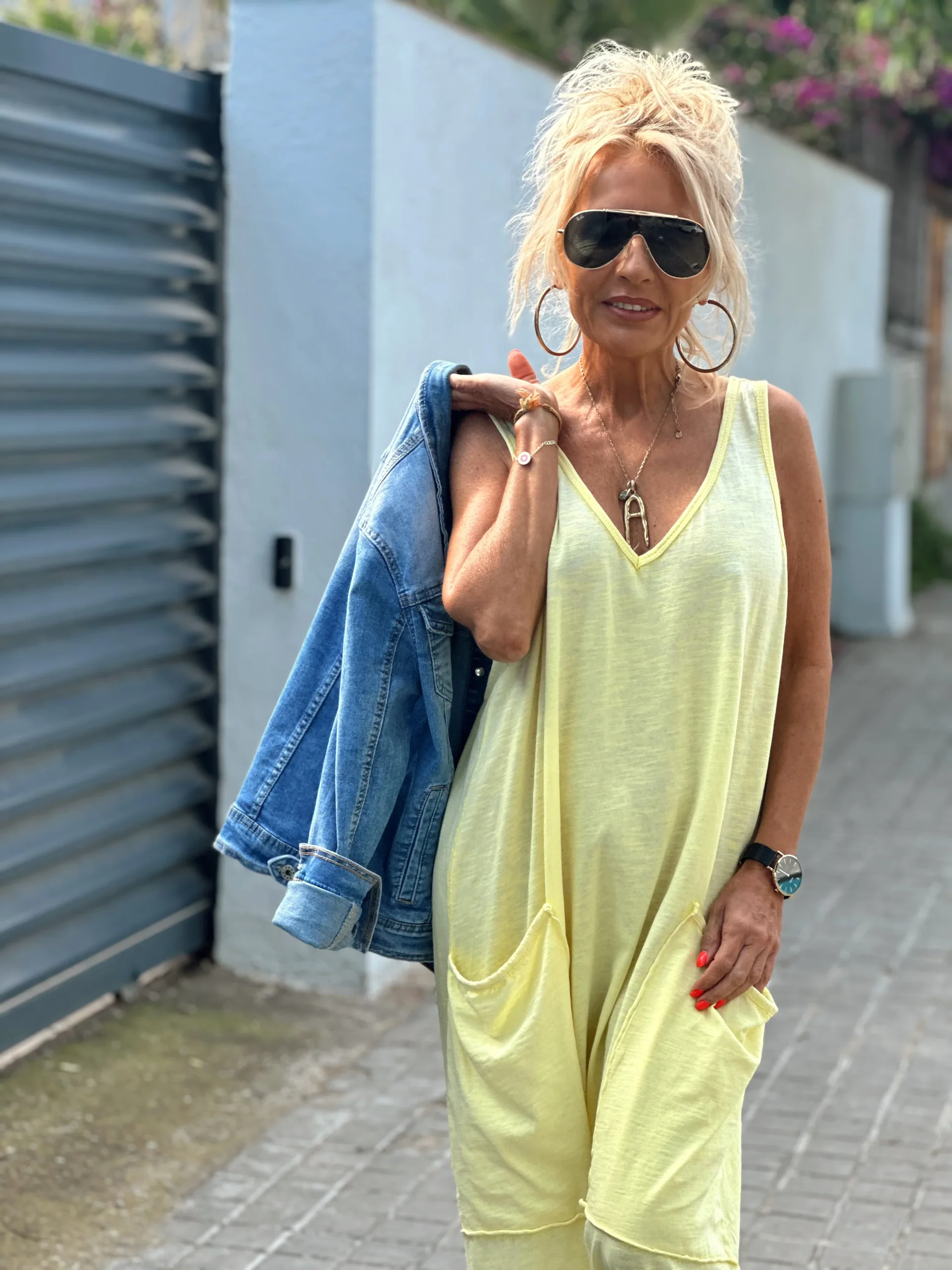 MONO OVERSIZE ÁGATA AMARILLO - Imagen 3