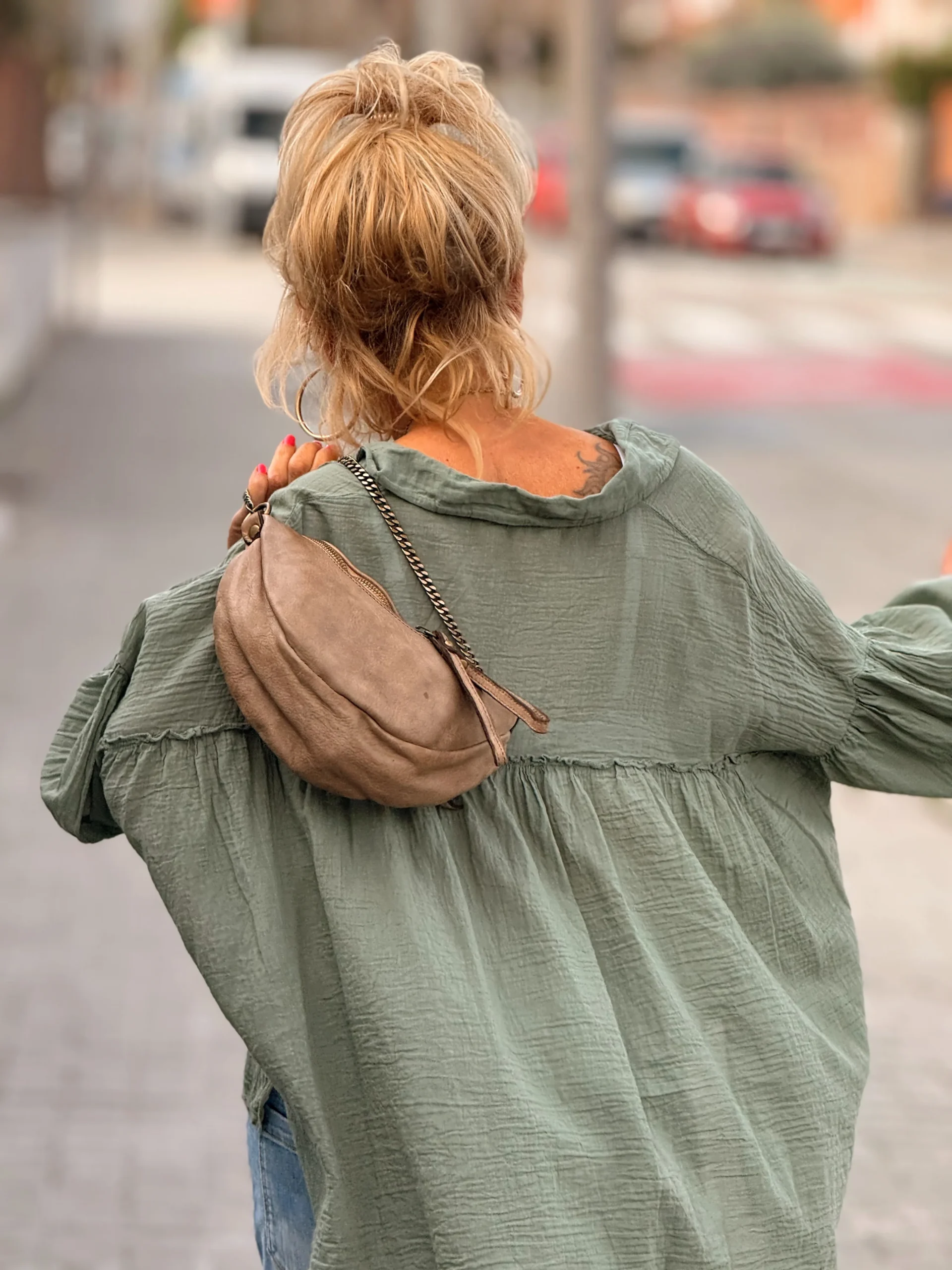 CAMISA LOLA KAKI - Imagen 3