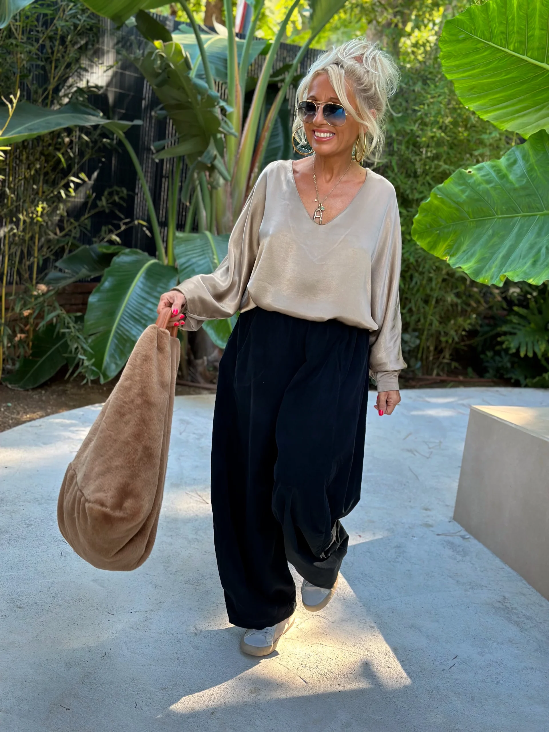 PANTALON DE PANA MIA NEGRO - Imagen 6