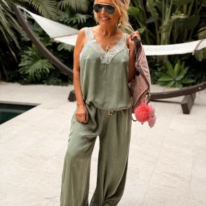 MONO LENCERO OVERSIZE LIOR KAKI