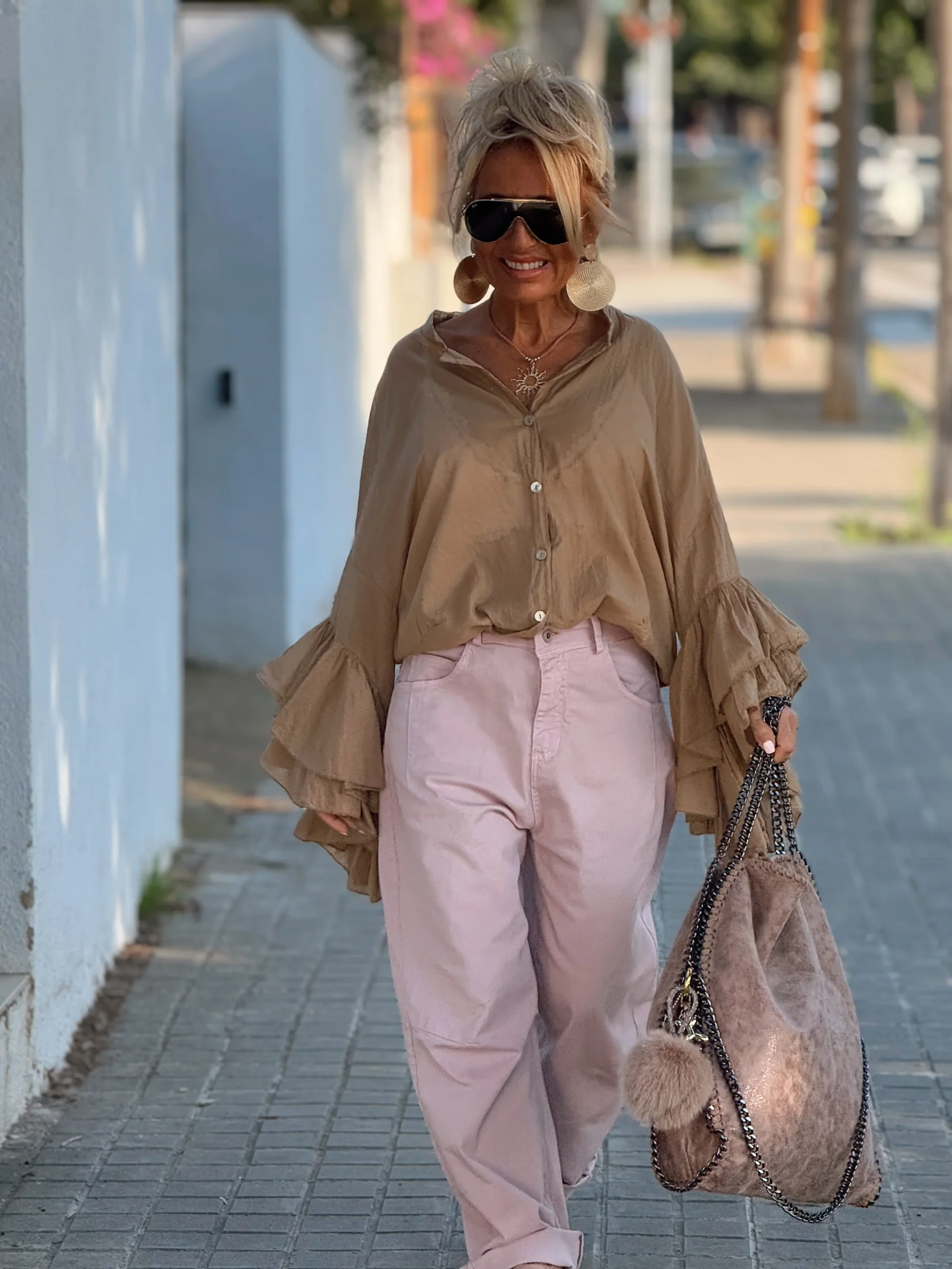 PANTALON TERESA ROSA - Imagen 7