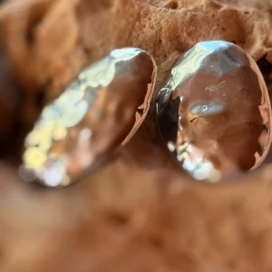 PENDIENTES RELIEVES PLATEADO