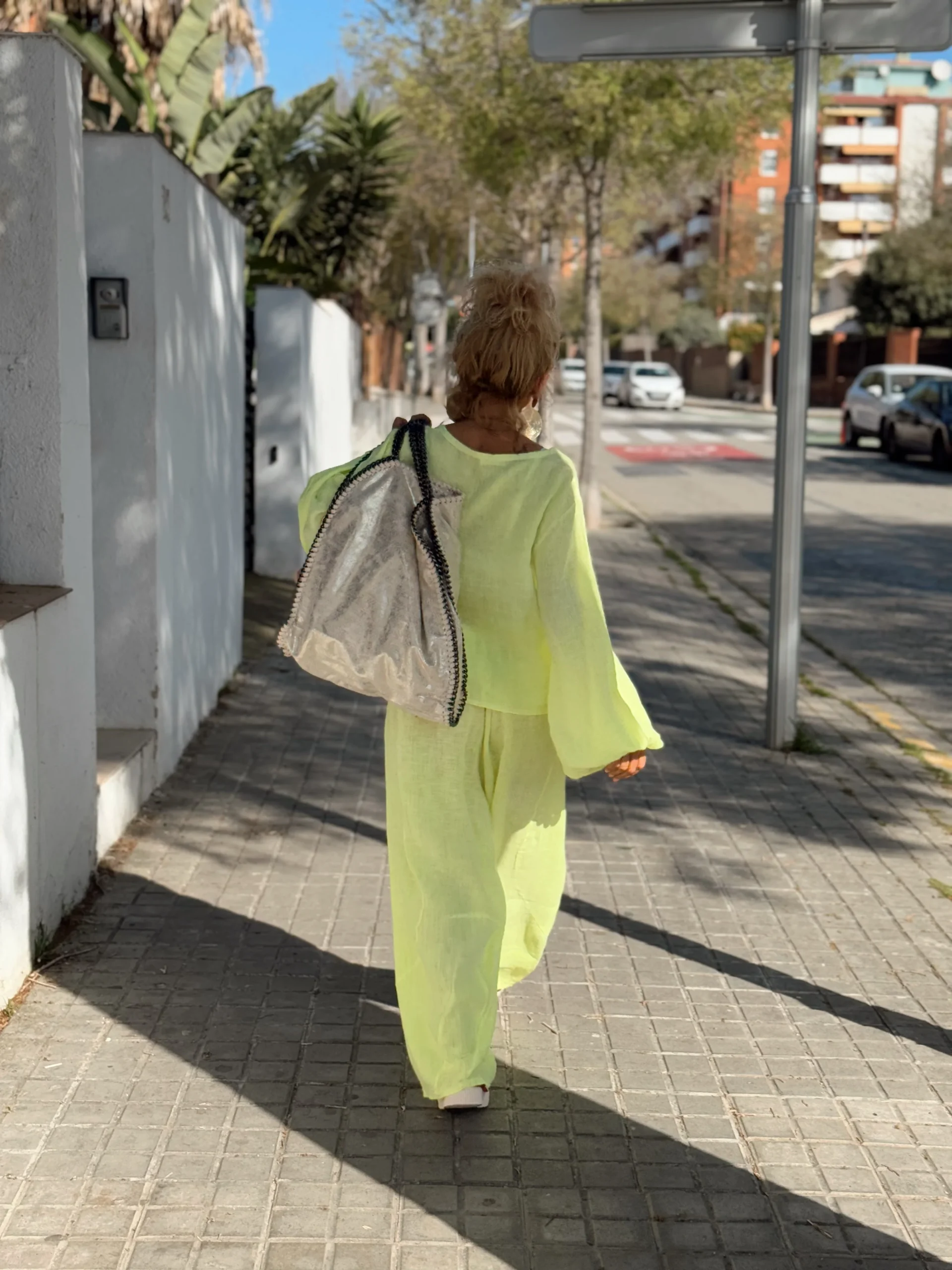 CHAQUETA NAEL CON LAZOS AMARILLO - Imagen 8