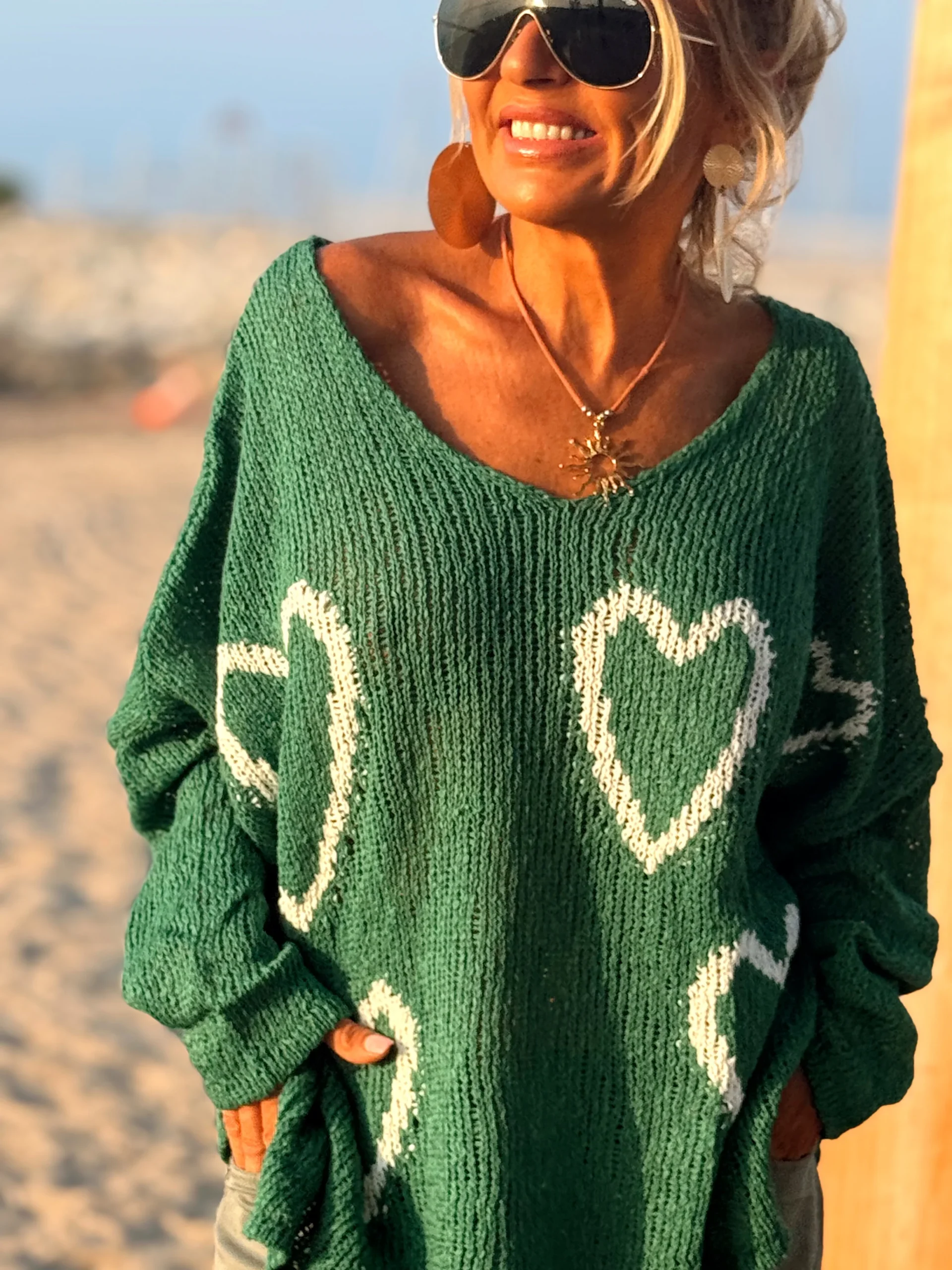 JERSEY ASIMÉTRICO CORAZÓN MULTICOLOR - Imagen 9