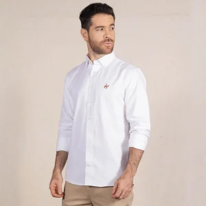 Camisa Fondo Entero M/L Color Blanco Ref. 115010226