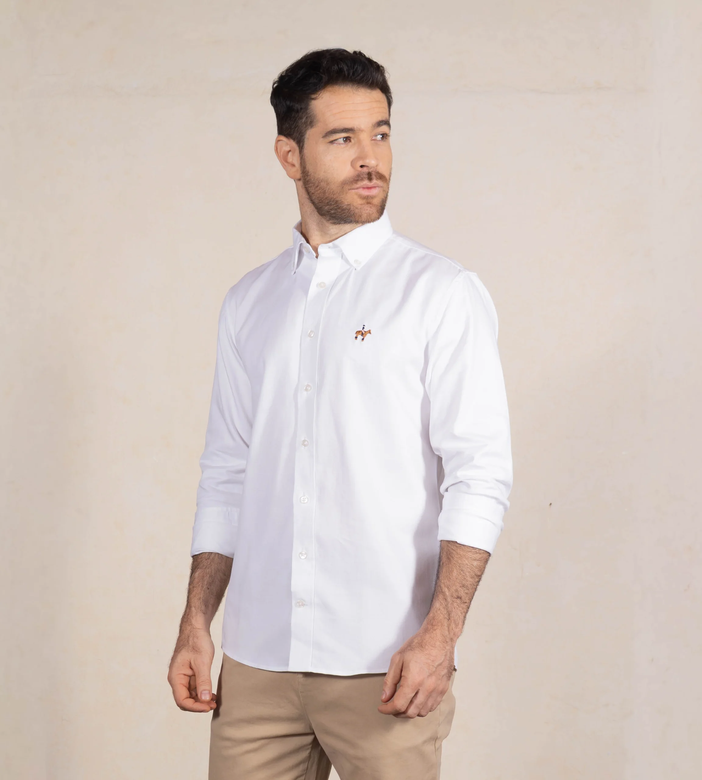 Camisa Fondo Entero M/L Color Blanco Ref. 115010226