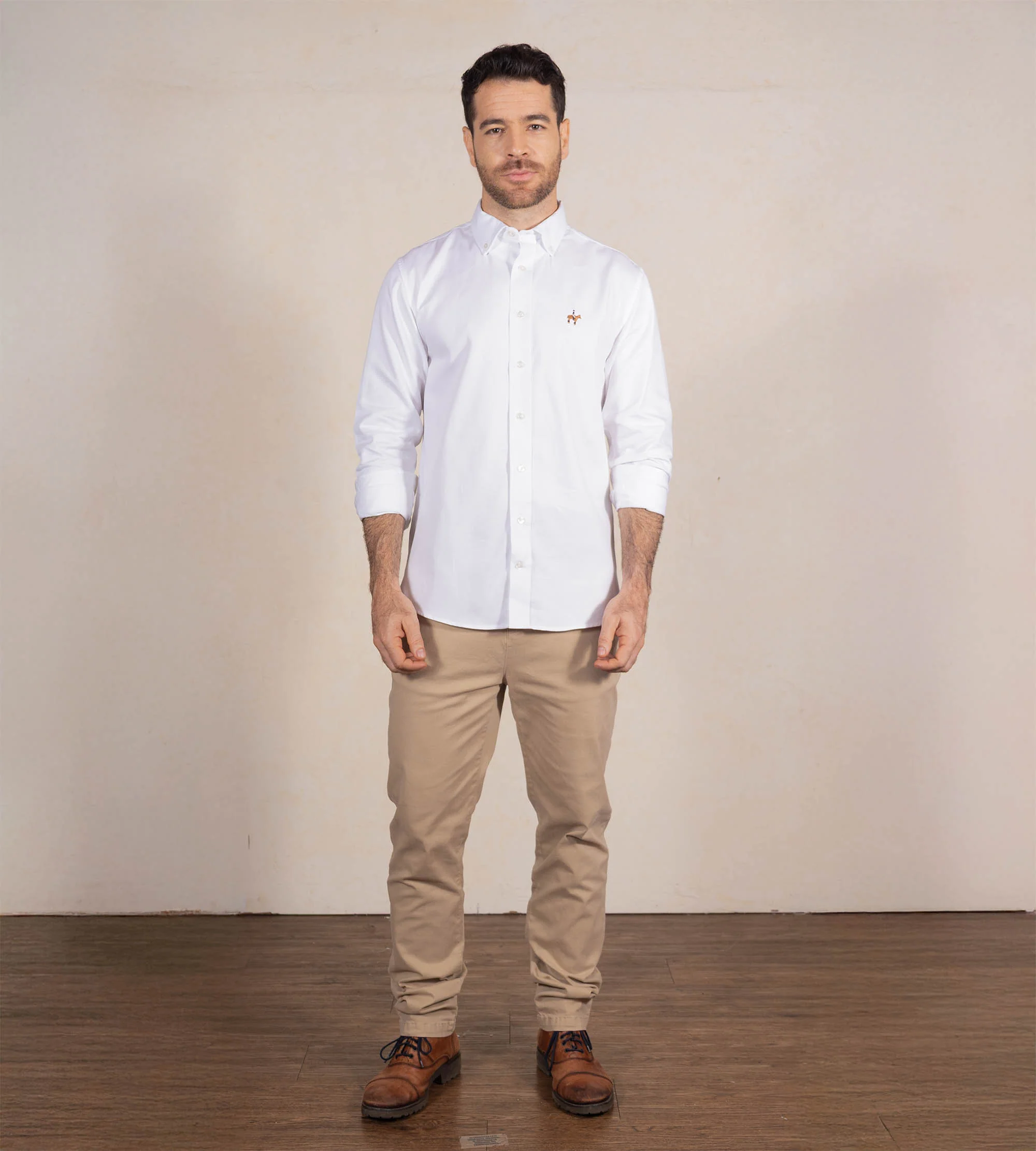 Camisa Fondo Entero M/L Color Blanco Ref. 115010226 - Imagen 4