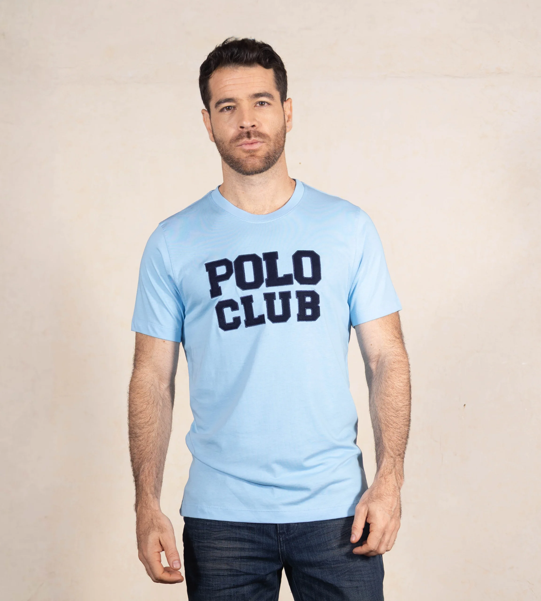 Camiseta Color Azul Celeste Ref. 152061225 - Imagen 3