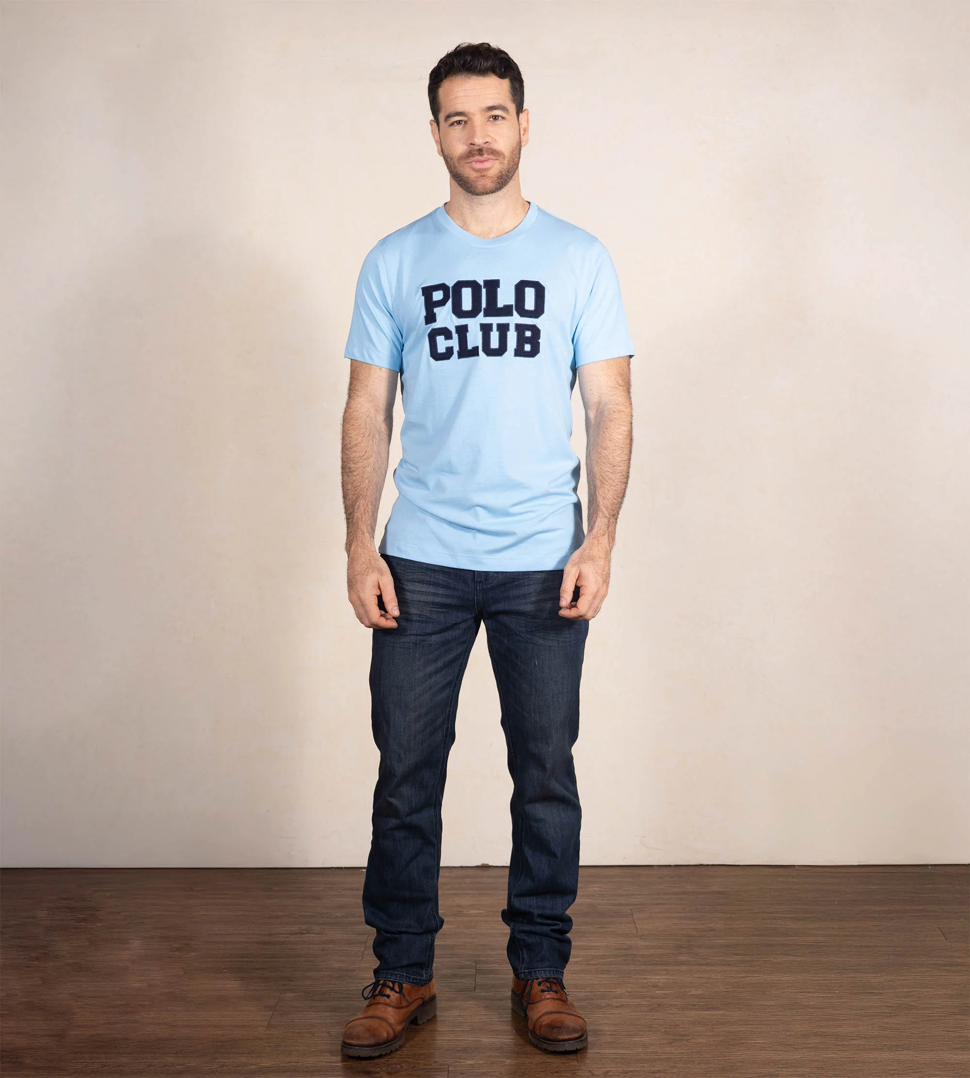 Camiseta Color Azul Celeste Ref. 152061225 - Imagen 4