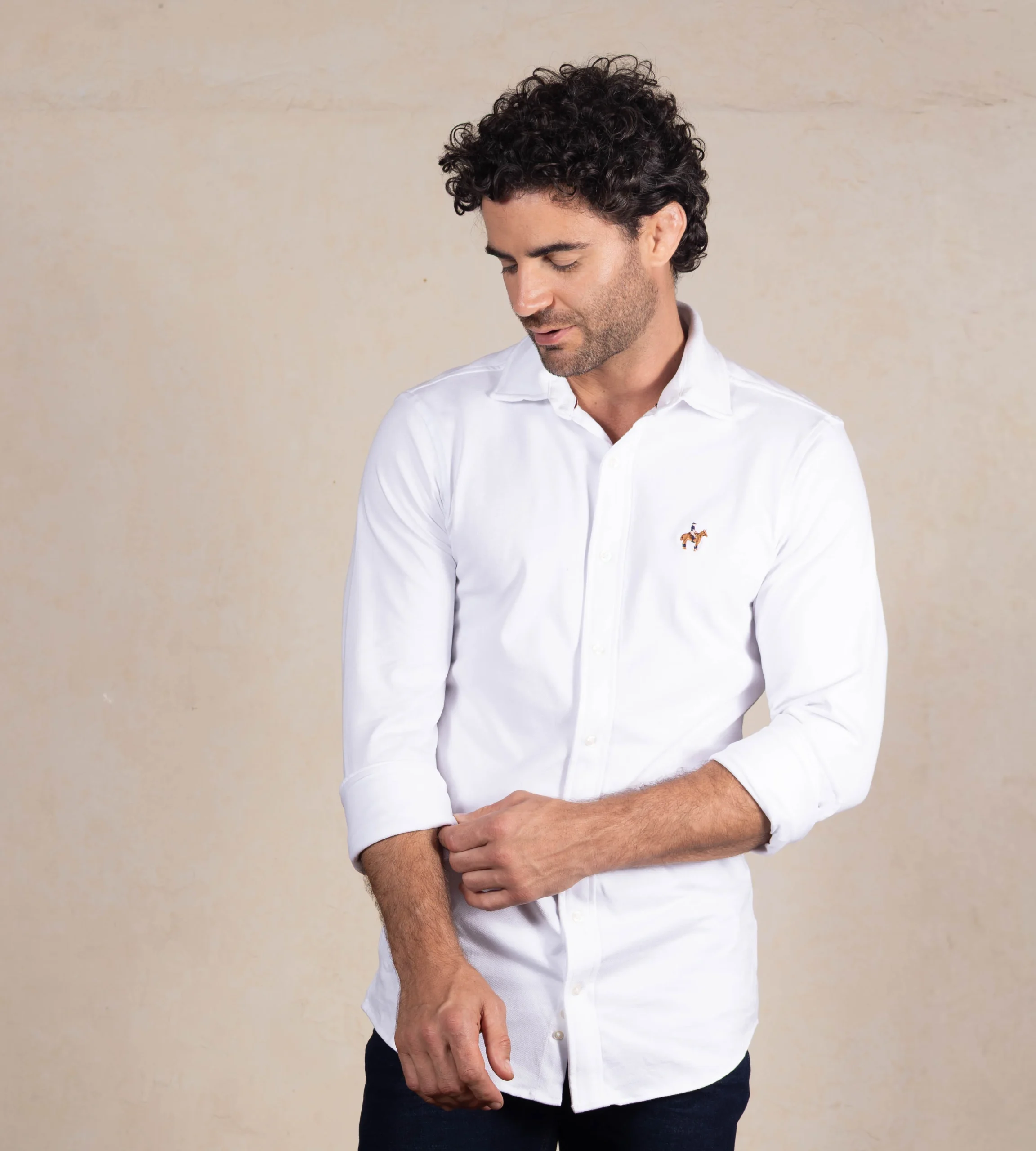 Camisa Fondo Entero M/L Color Blanco Ref. 115211225 - Imagen 3