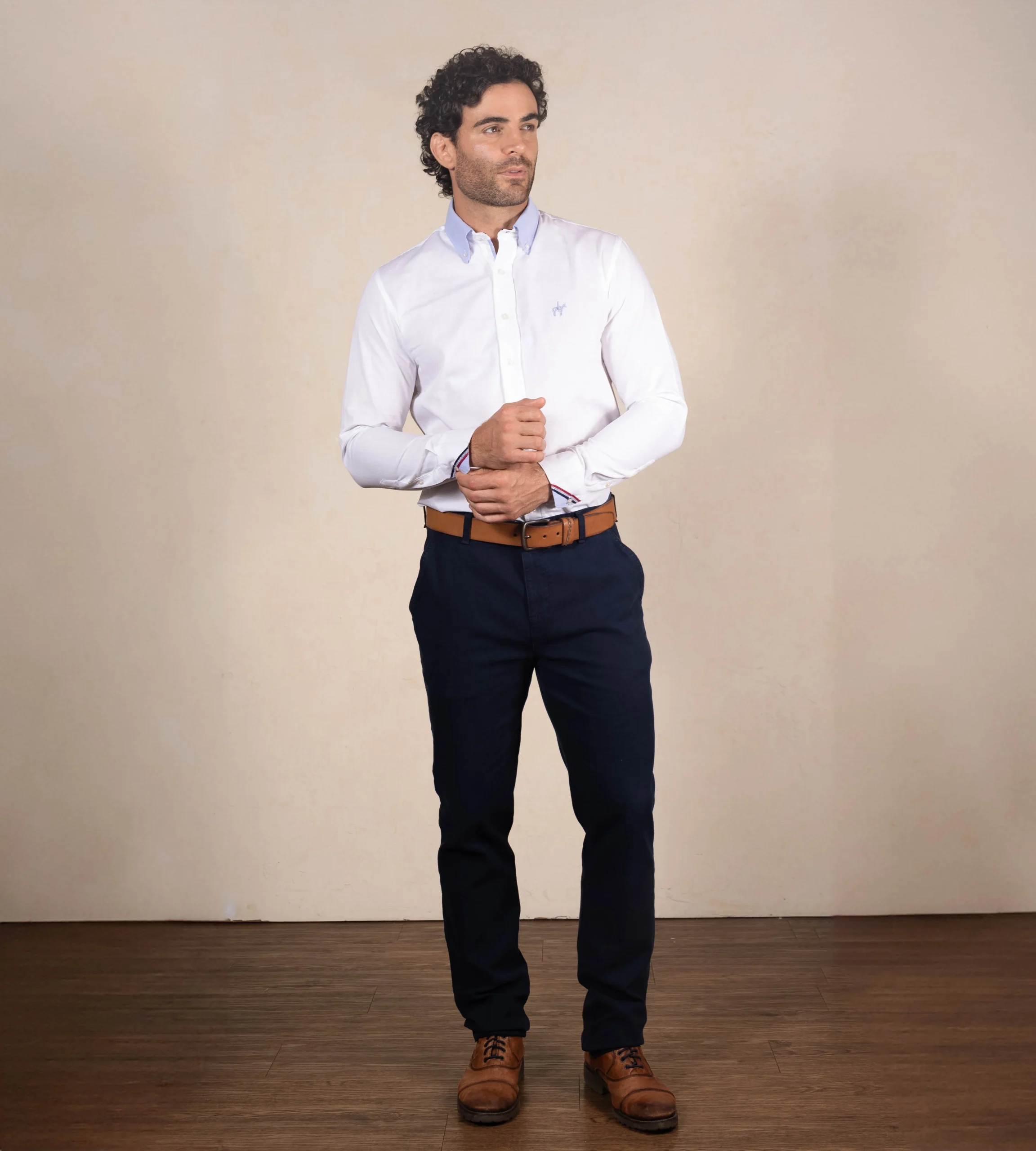 Camisa Fondo Entero M/L Color Blanco Ref. 115041225 - Imagen 4