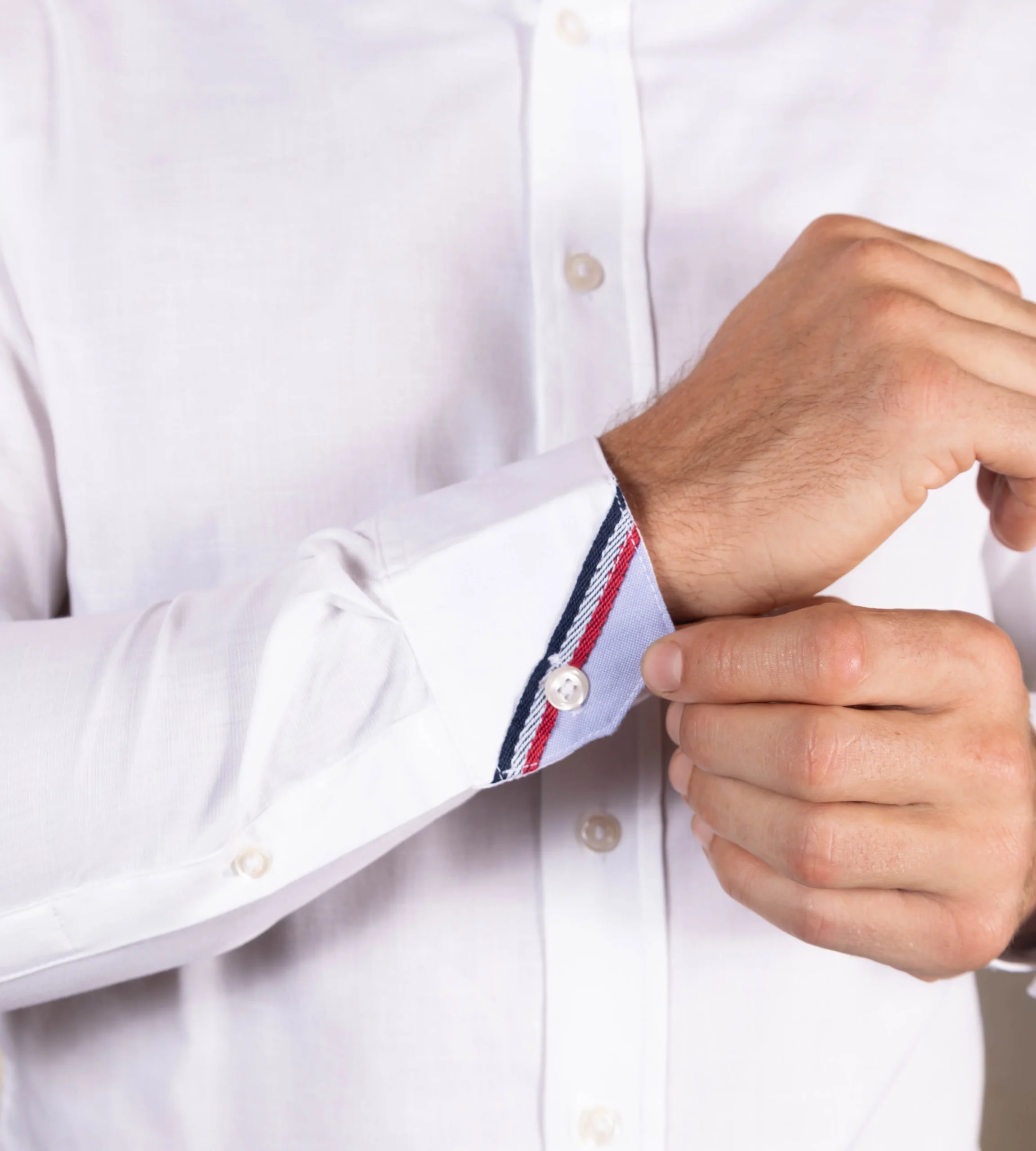 Camisa Fondo Entero M/L Color Blanco Ref. 115041225 - Imagen 3