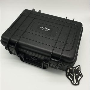 Caja de transporte resistente impermeable y acolchada