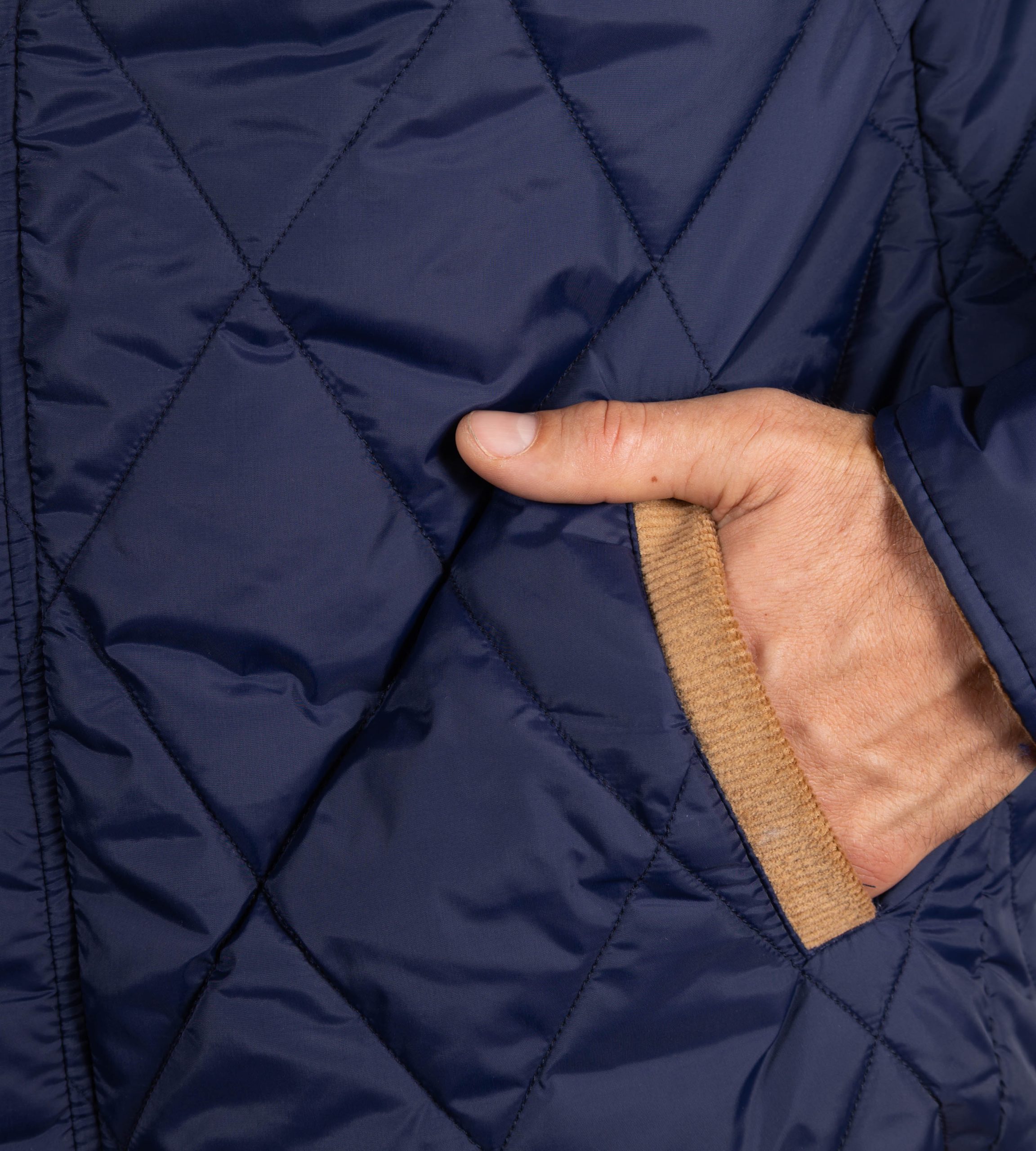 Chaqueta Abullonada Color Azul Oscuro Ref. 132031225 - Imagen 6