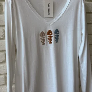 CAMISETA PEZ BLANCO