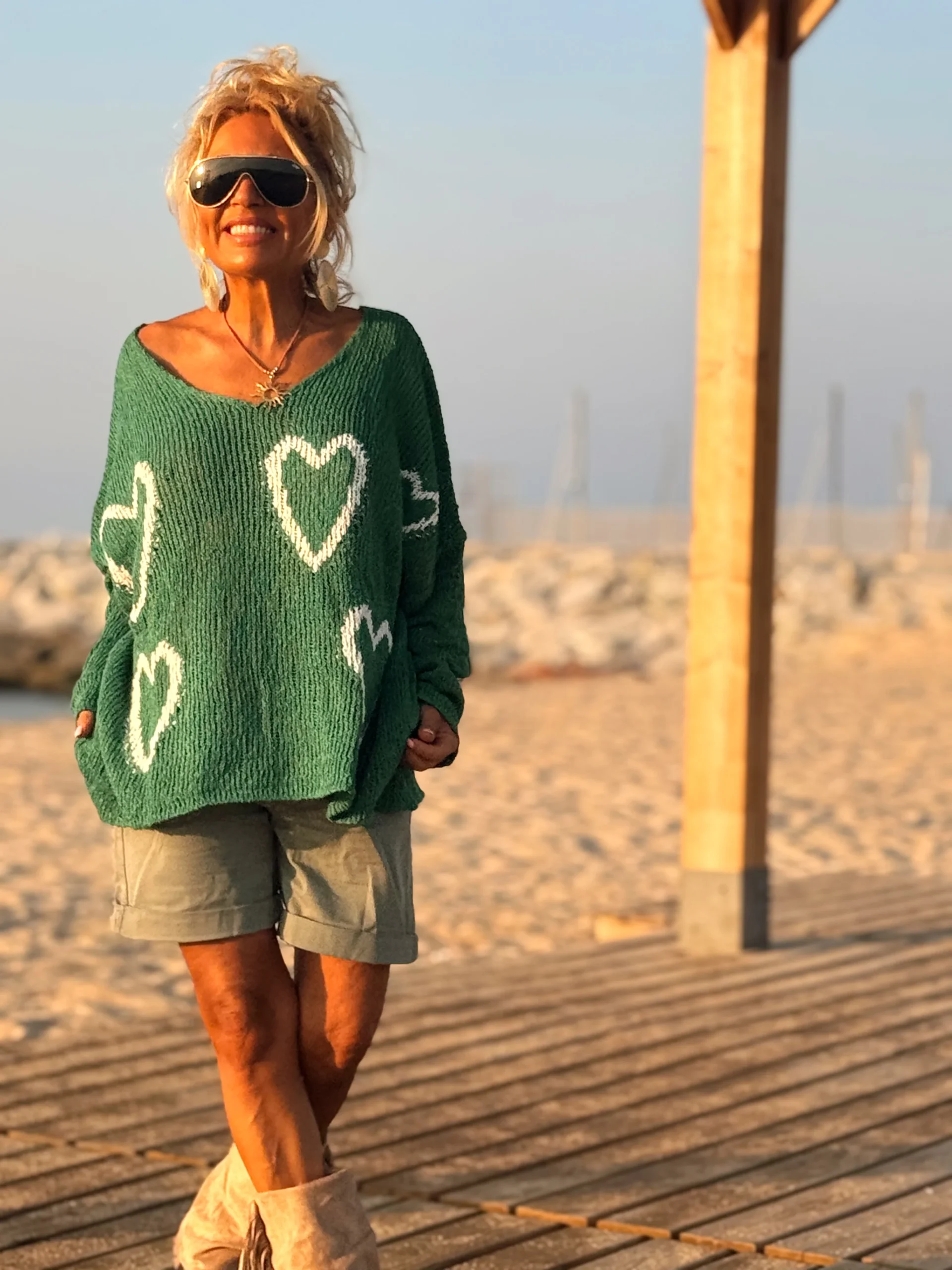 JERSEY ASIMÉTRICO CORAZÓN MULTICOLOR - Imagen 5