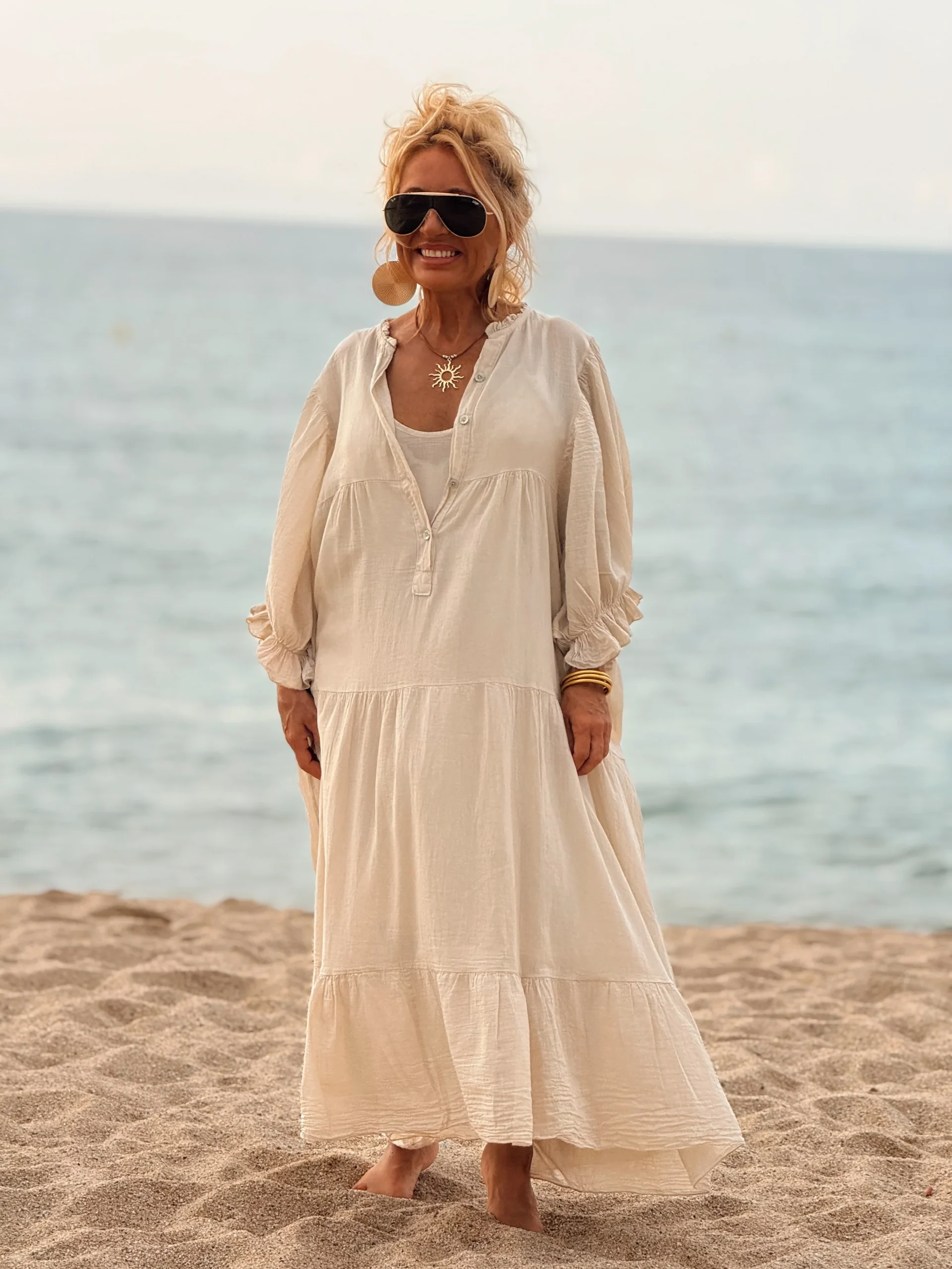 VESTIDO DOBLE CAEL MULTICOLOR - Imagen 5