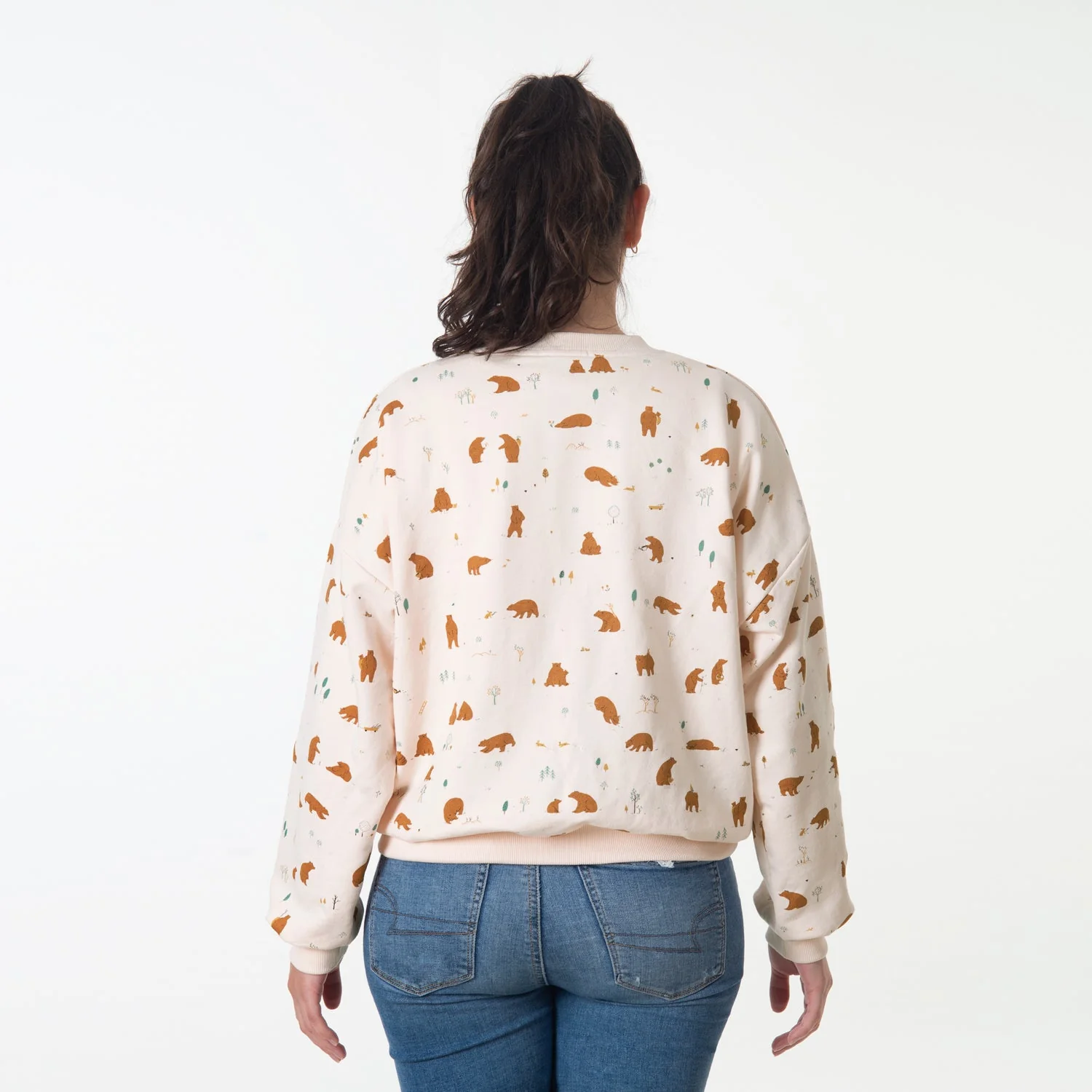 Sweatshirt 'forester bears' pearl - Imagen 5