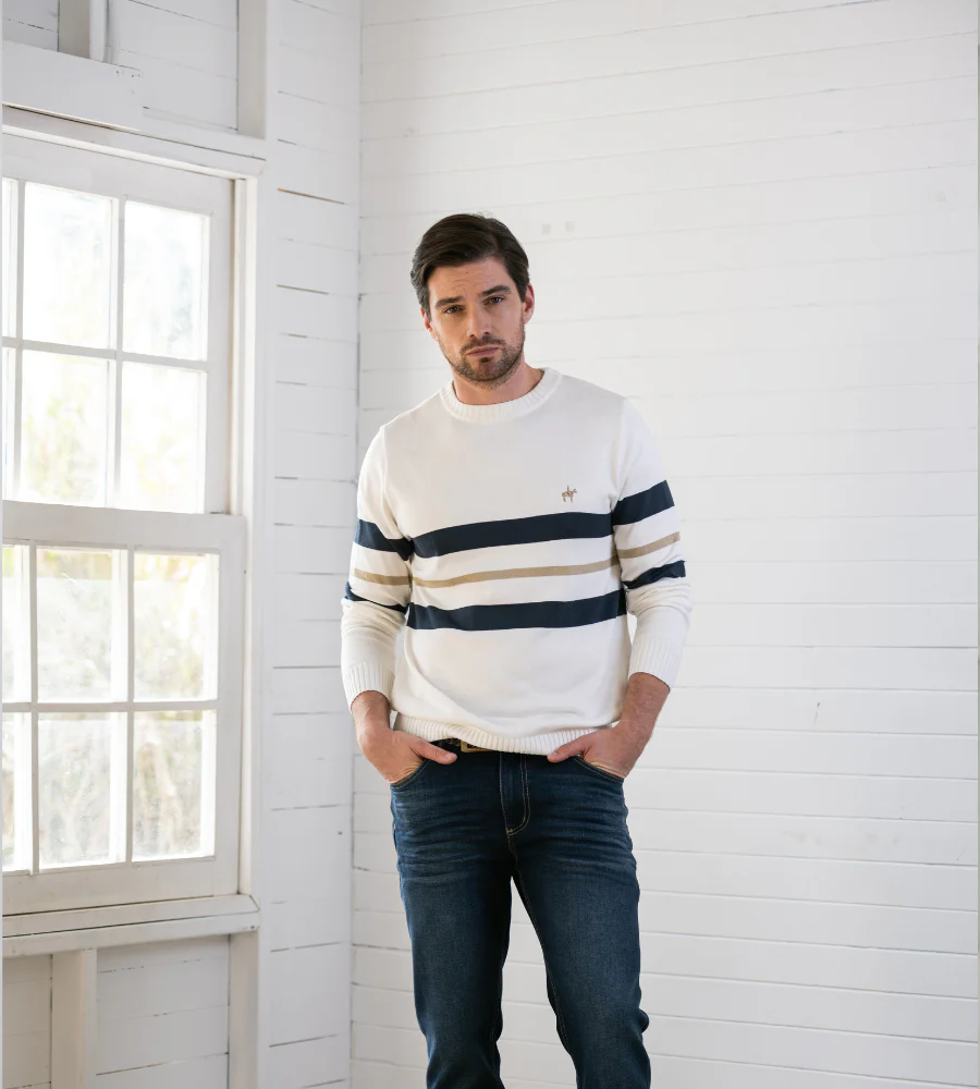 Buzo tejido color Crema Ref. 138041225 - Imagen 3