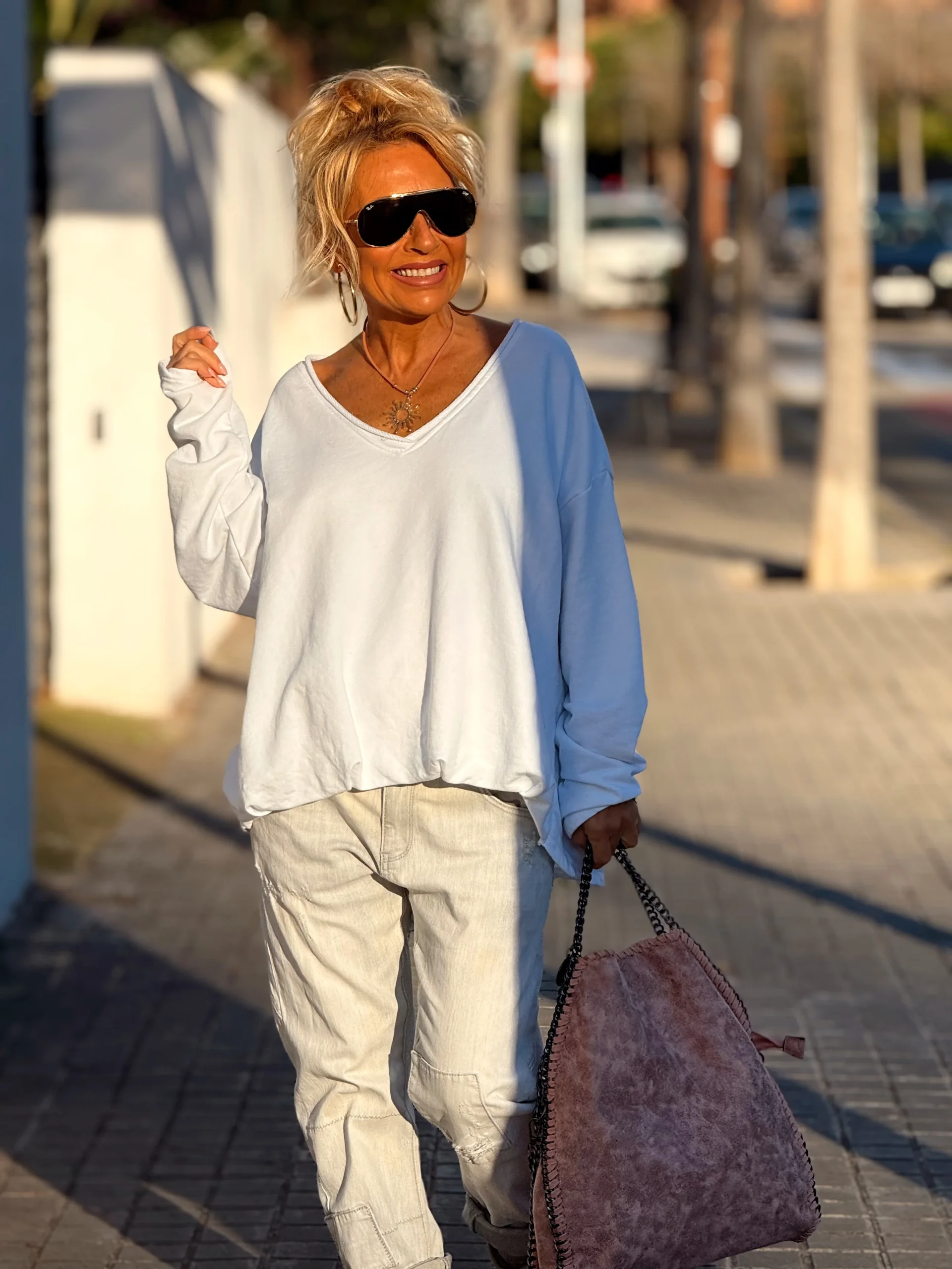 SUDADERA OVERSIZE FILOMENA MULTICOLOR - Imagen 8