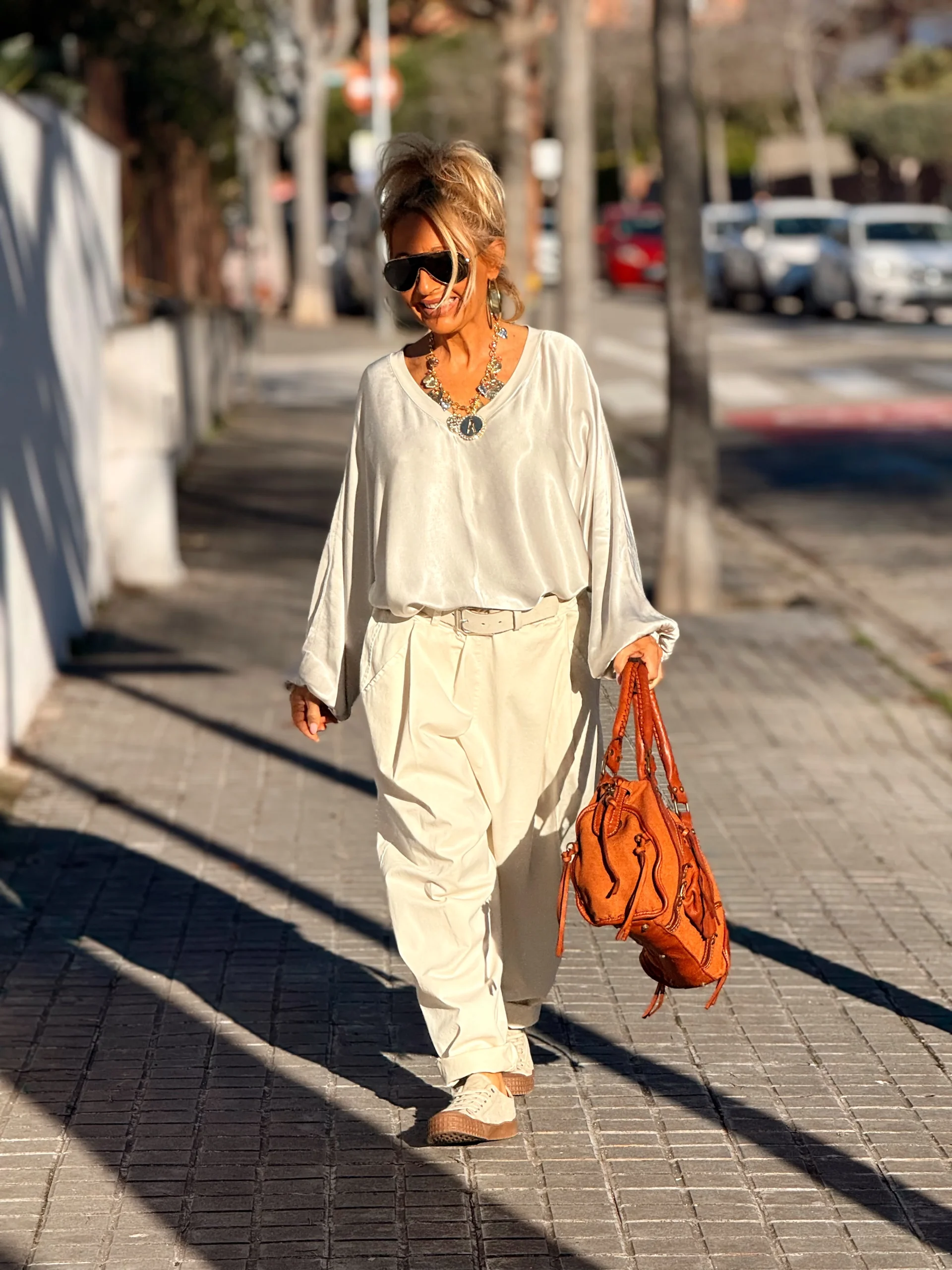 PANTALON BAGGY NICOLAS MULTICOLOR - Imagen 4