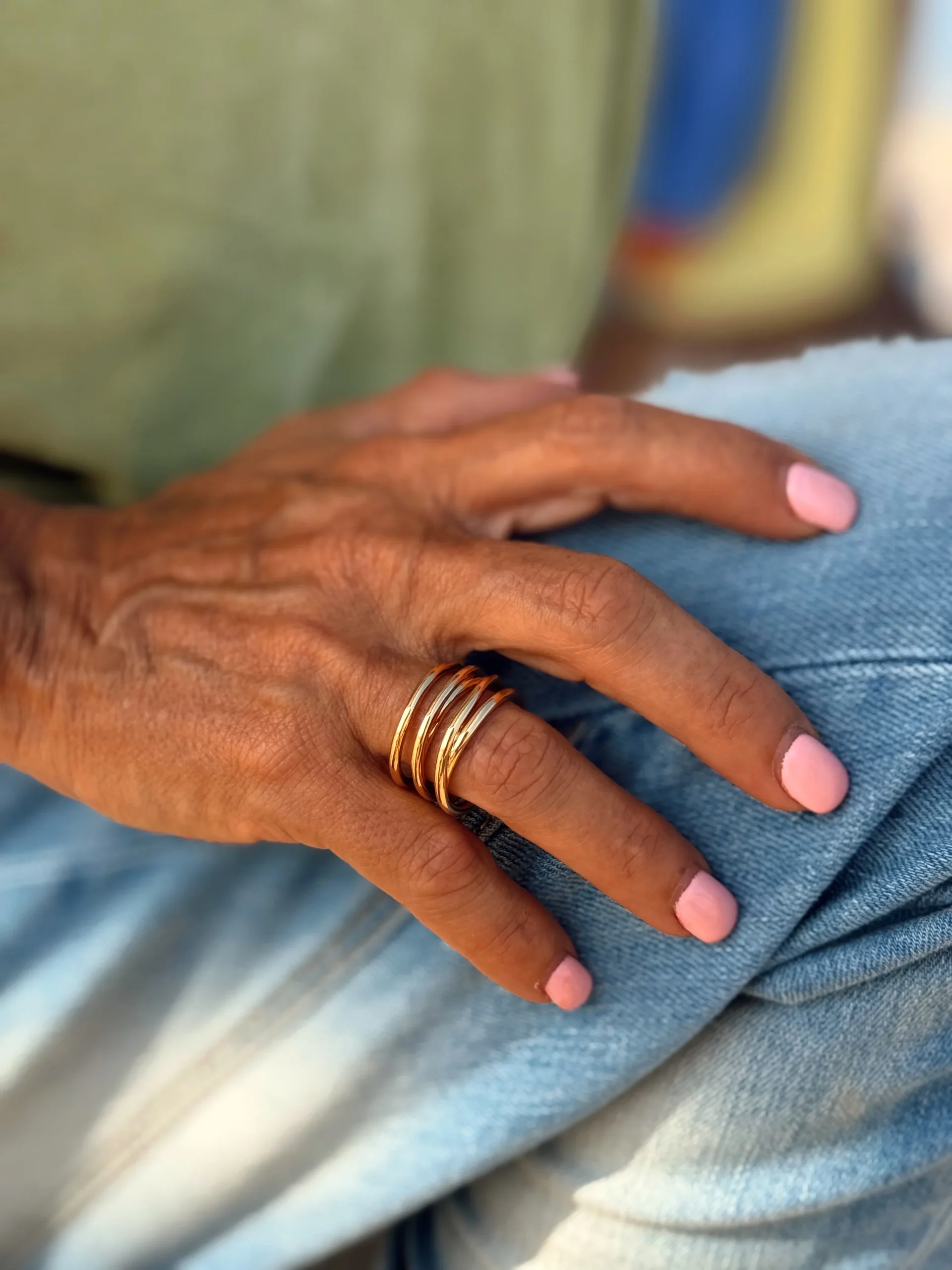 ANILLO BRISA DORADO - Imagen 3