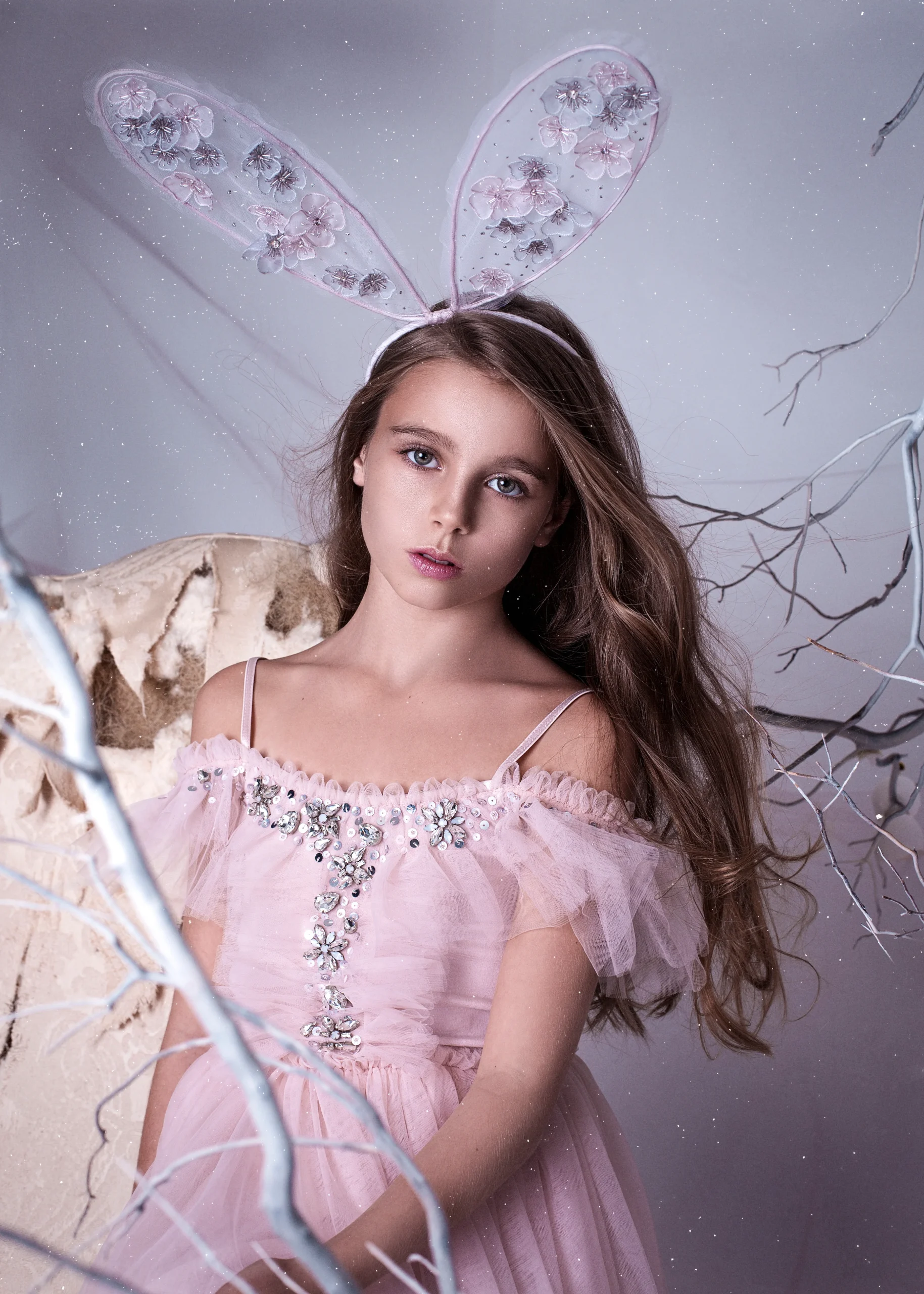 Tutu Du Monde Vestido de tul Wonderland - Tea Rose - Imagen 3