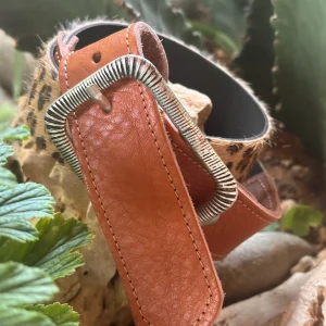 CINTURÓN LEOPARDO CAMEL