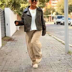 CAZADORA POLIPIEL EVA MARRÓN