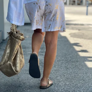 SHORT DORADO ST-TROPEZ BLANCO