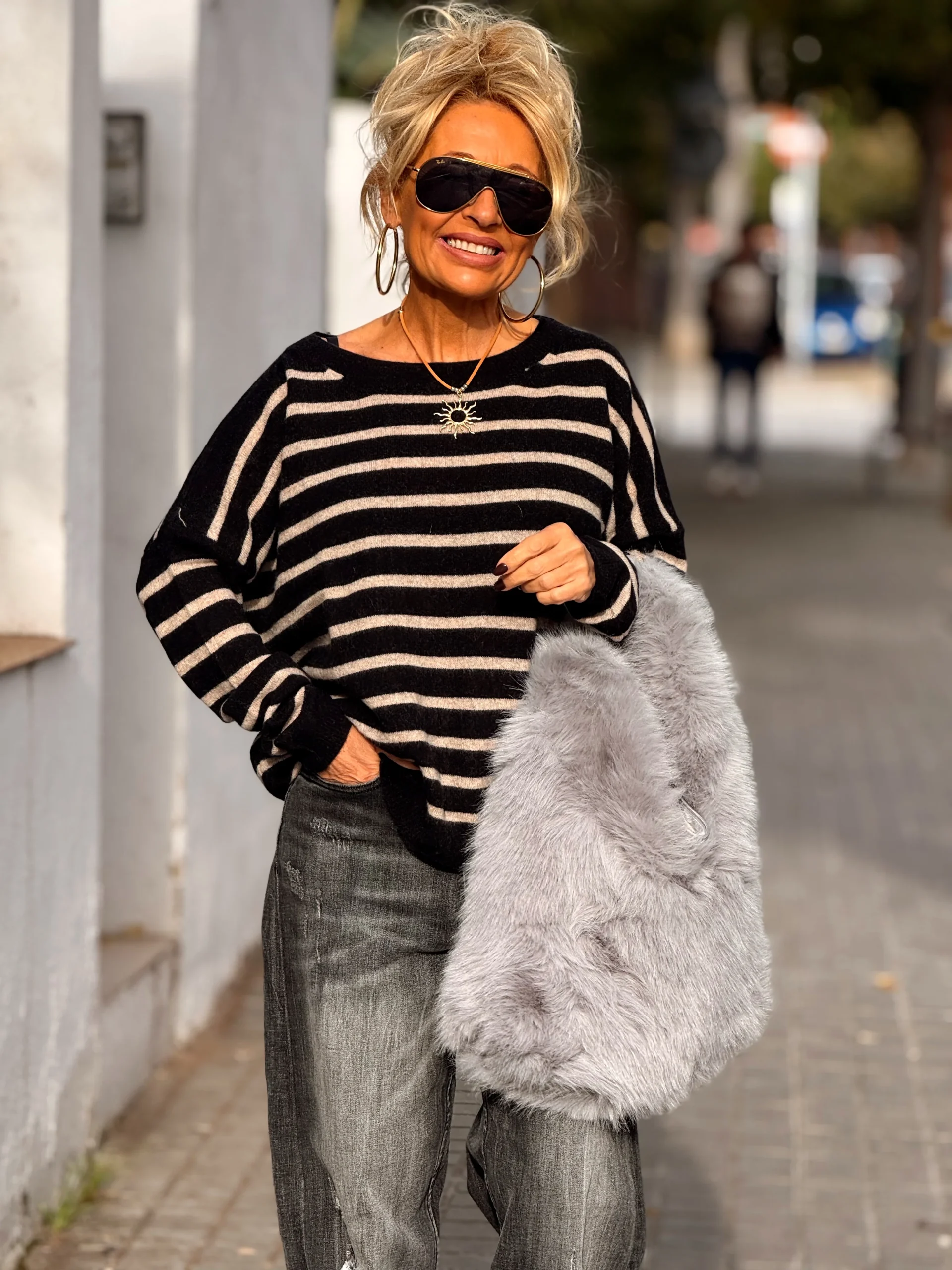 JERSEY DE PUNTO GARY RAYAS MULTICOLOR - Imagen 7