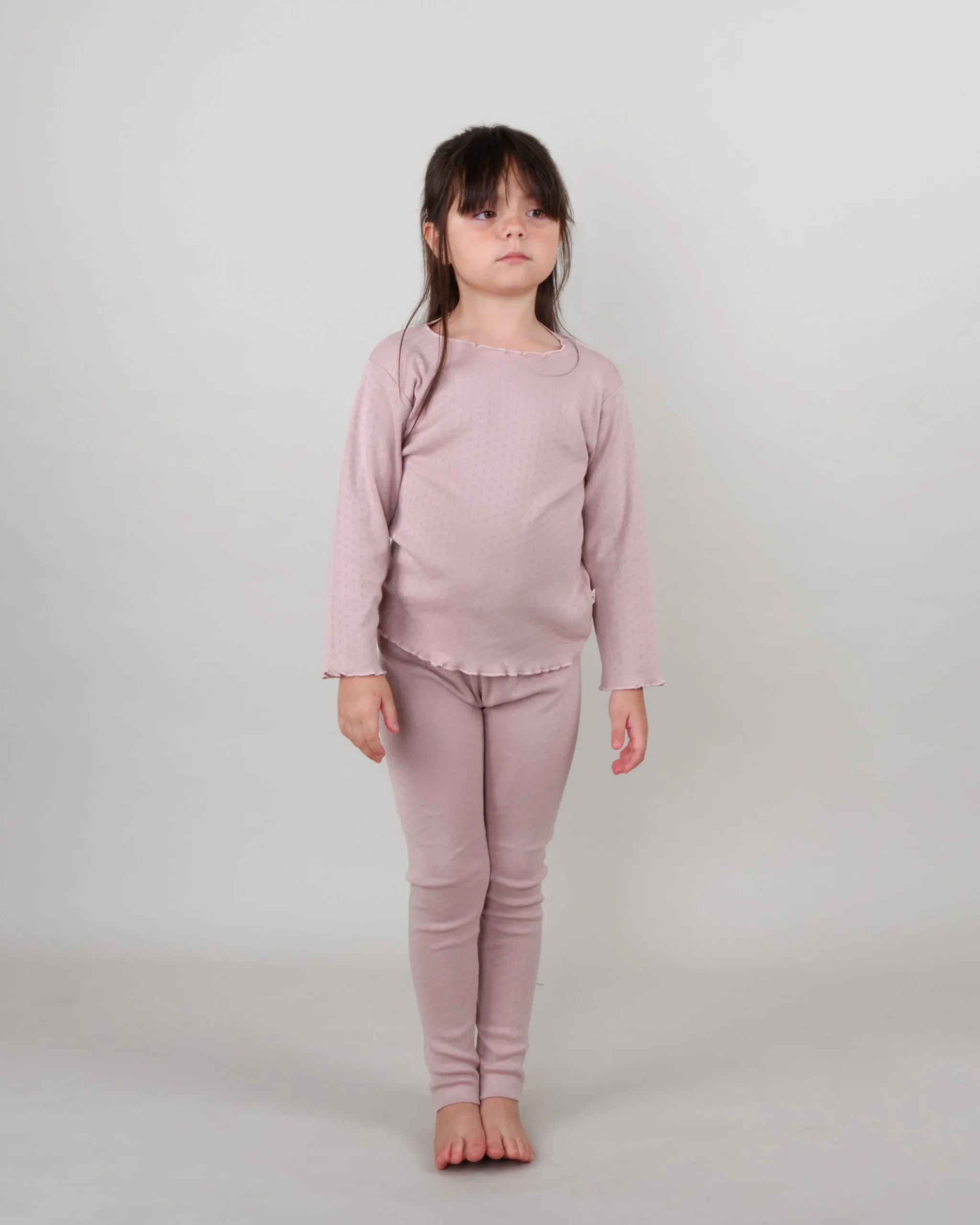 Leggings - Pointelle Rosado - Imagen 3