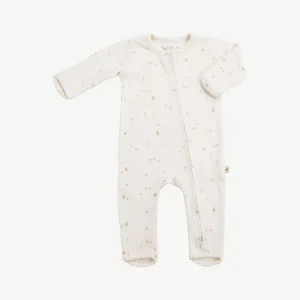 Pijama con cierre - Hongos Crema