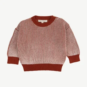 Suéter Tejido - a dos tonos Ketchup