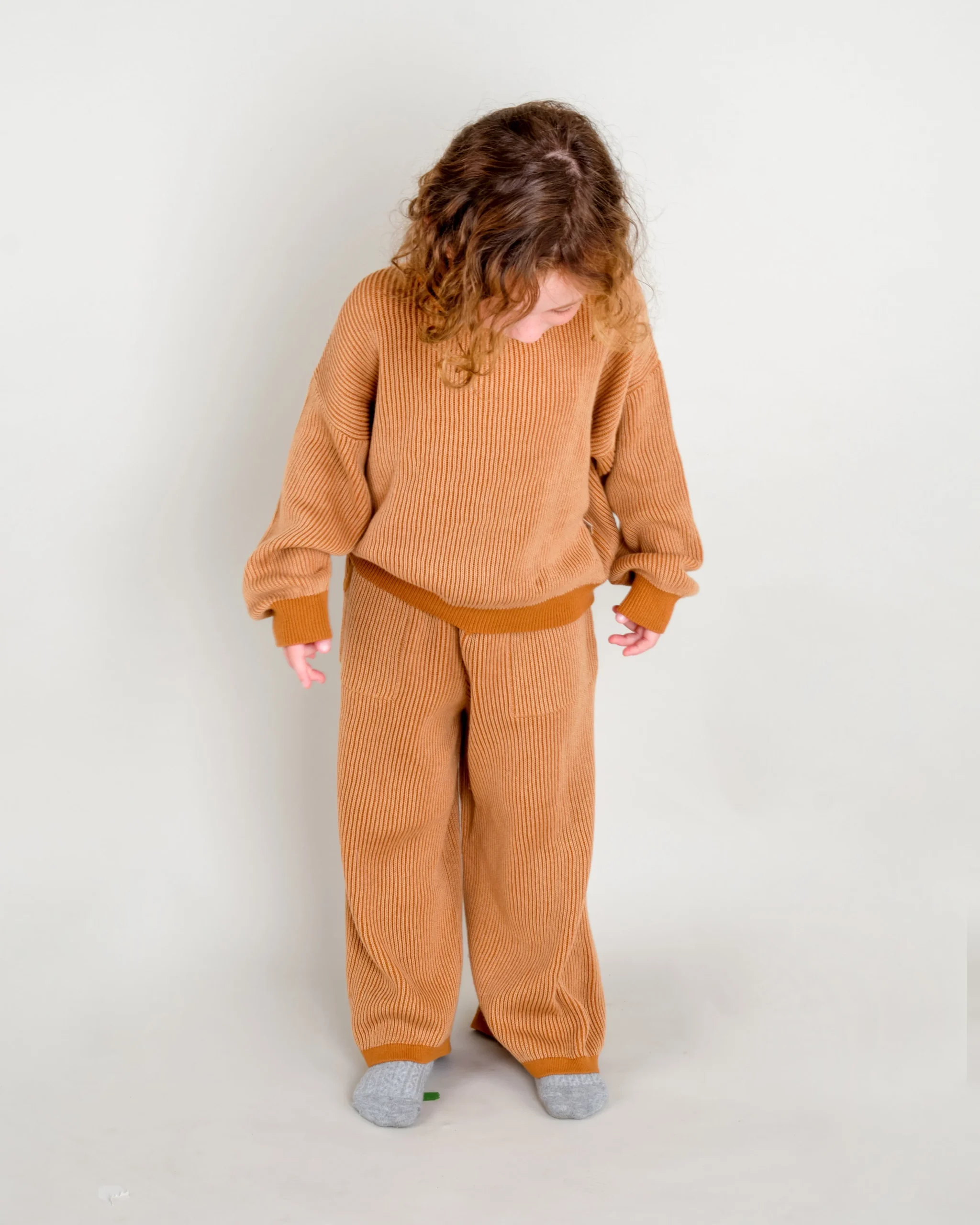 Suéter Tejido - a dos tonos Beige - Imagen 4