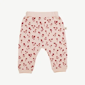 Pantalón - Flores Durazno Suave