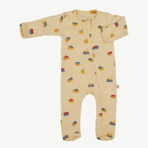 Enterizo con Cierre - Casitas Limón Claro