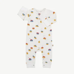 Enterizo - Casitas Crema