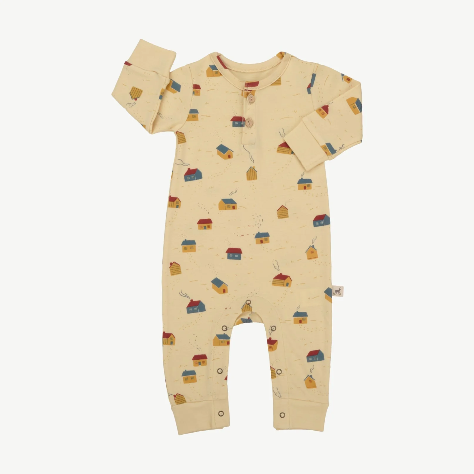 Enterizo - Casitas Limón Claro